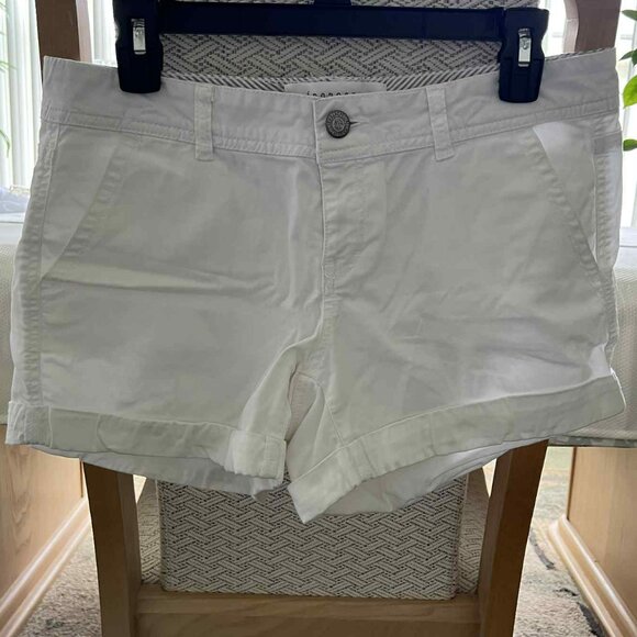 Aeropostale Pants - Aeropostale Women’s Midi Twill Shorts – Size 8, White